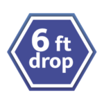 6 ft drop